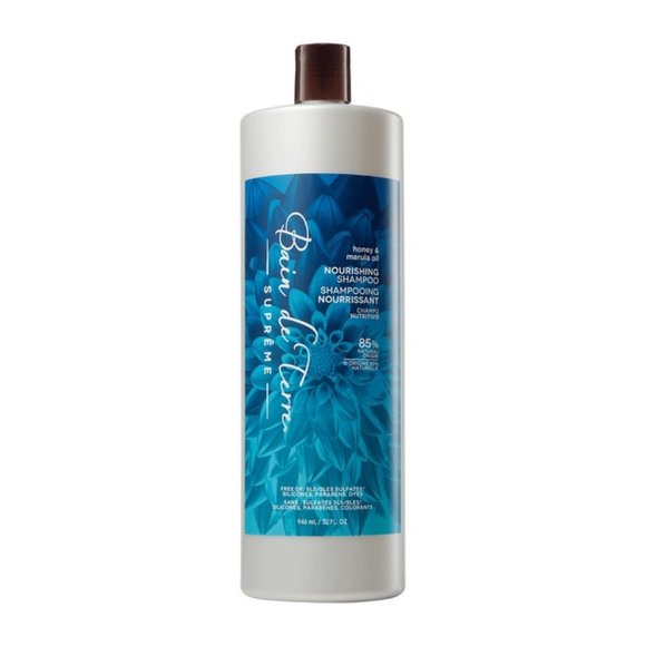 Bain de Terre Honey & Marula Oil Nourishing Shampoo 32 Oz.*